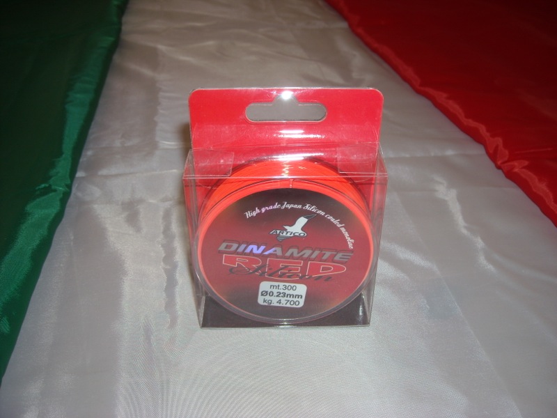 Artico Dinamite red Silicon 300mt